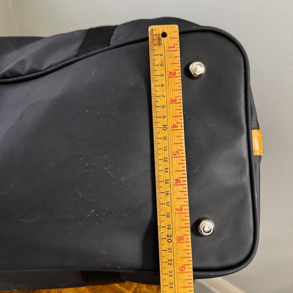 Jon Hart Designs Black Weekender Duffle Bag Suitcase Luggage CFR - Picture 6 of 9